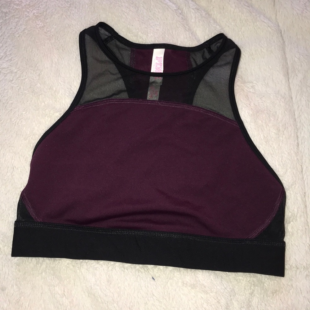 Victoria’s Secret PINK Maroon Sports Bra